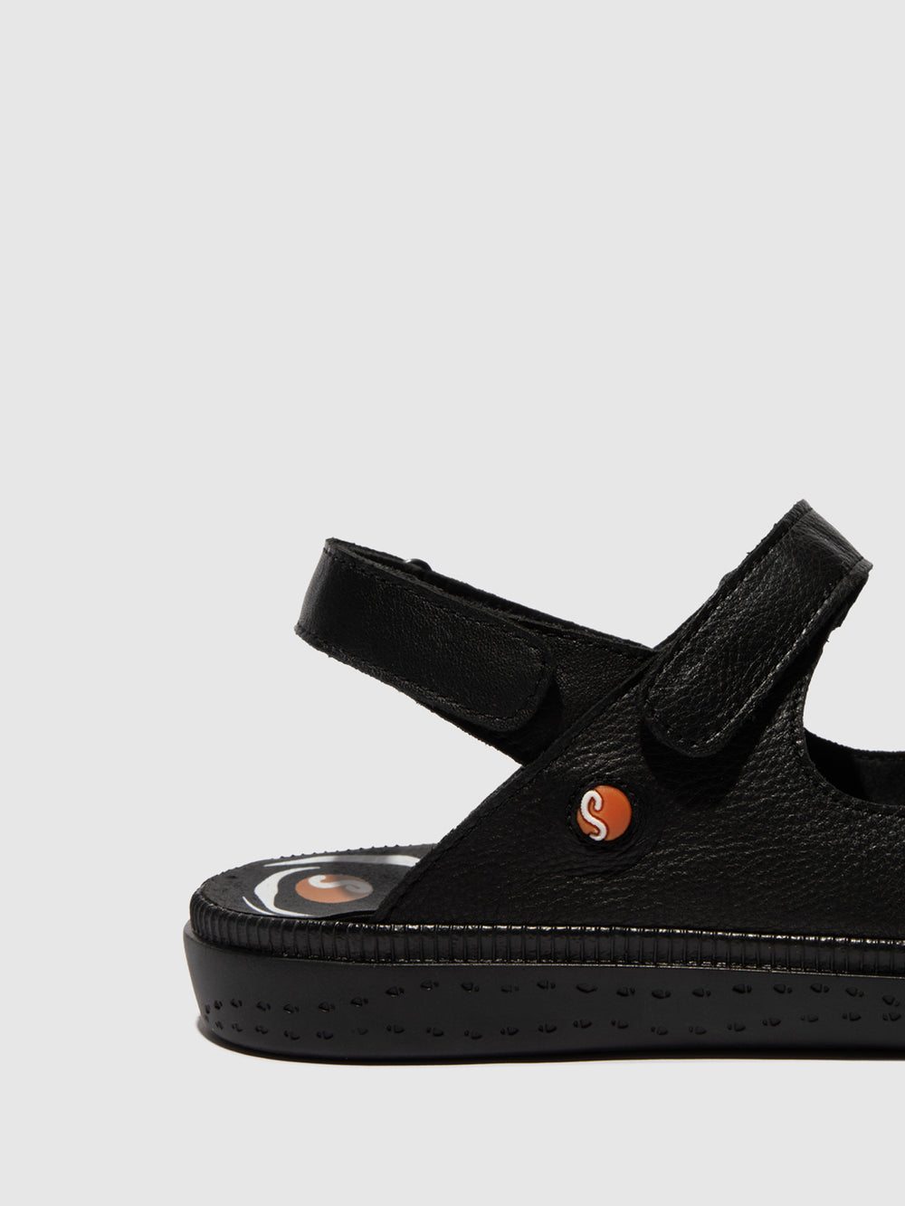 Velcro Sandals IOAH743SOF BLACK