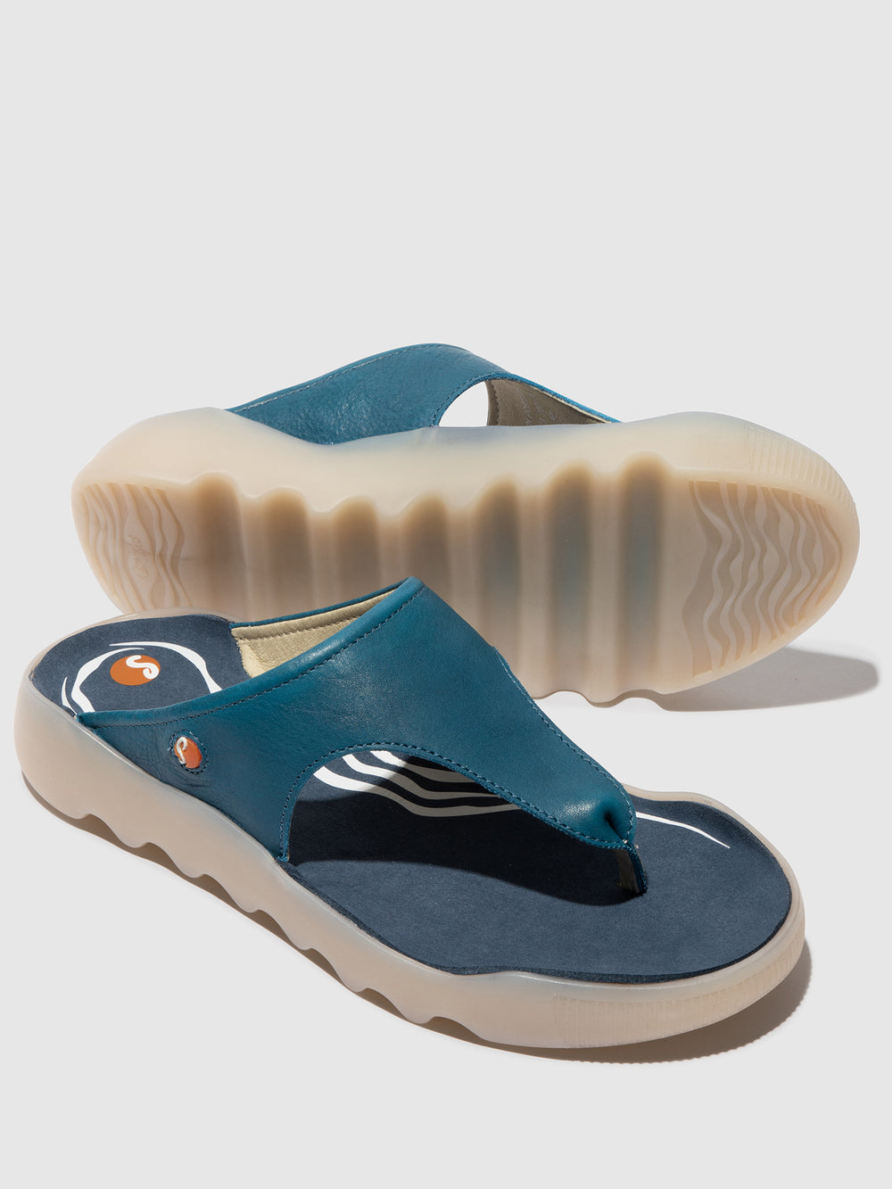 Slip-on Sandals WHAL746SOF BLUE DENIM