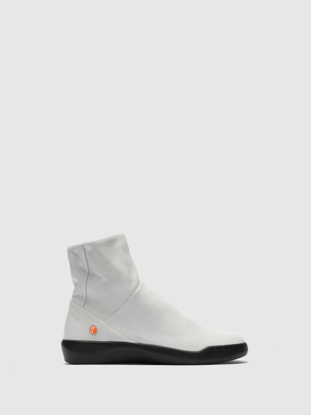 Zip Up Boots BLER550SOF WHITE